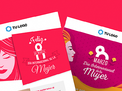 Nuevos templates responsivos para celebrar el Día de la Mujer