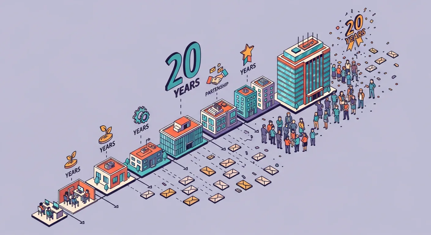 20 años de historia y crecimiento de Fleetmailer